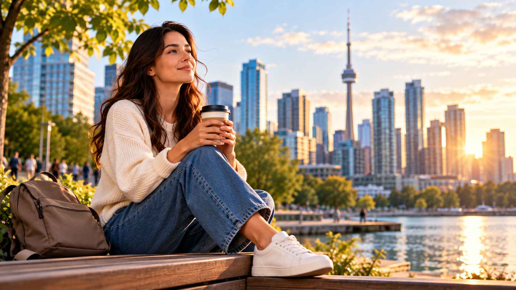 Mindful Coffee by the Waterfront